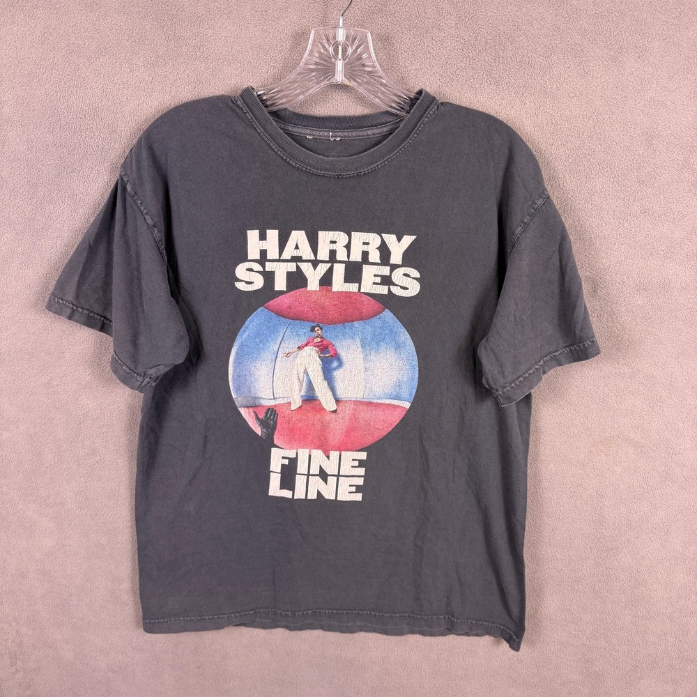 Harry Styles Fine Line Promo Merch 2020 TPWK Black T-Shirt Size Medium Merch